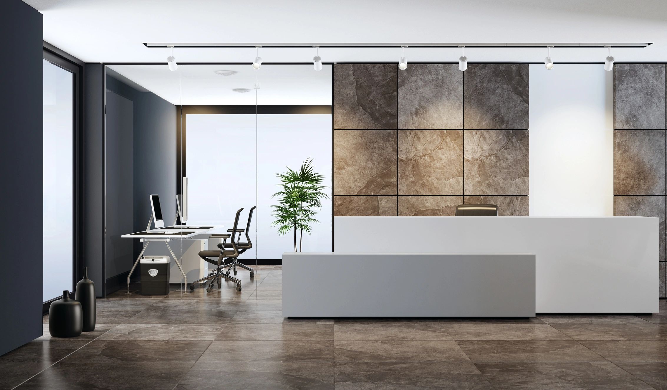 modern real estate office